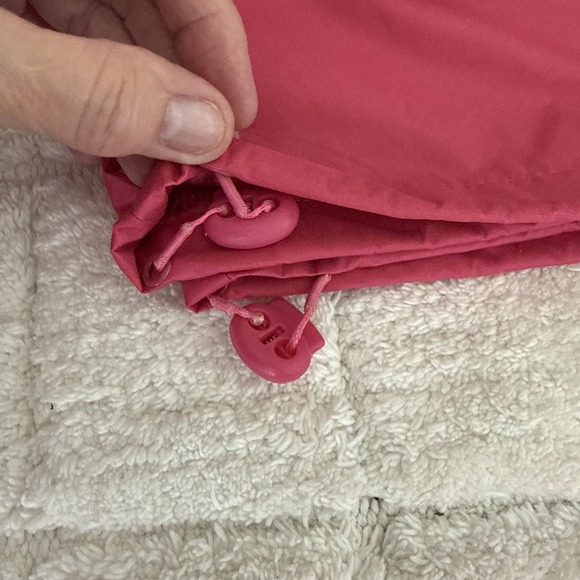 Breast Cancer Awareness Pink Hooded Windbreaker XL Outdoors Feminine Athleisure - Picture 13 of 16